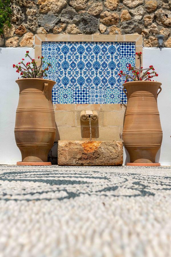 Villa Eleni With Hot Tub And Acropolis View リンドス エクステリア 写真